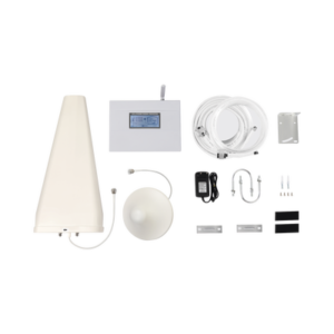 Kit Amplificador de Señal Celular 3G, 2G y VOZ. Soporta Múltiples Operadores, Dispositivos y Tecnologías Simultáneamente. Doble banda.  Mejora la señal en interiores de Hasta 500 metros cuadrados.