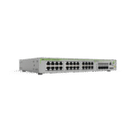 Switch PoE+ Administrable CentreCOM GS970M, Capa 3 de 24 Puertos 10/100/1000 Mbps + 4 SFP Gigabit, 370 W