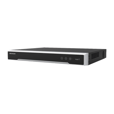 NVR 8 Megapixel (4K) / 8 canales IP / 8 Puertos PoE+ / 2 Bahías de Disco Duro / HDMI en 4K / Switch PoE 300 mts / Auteguimiento 2.0