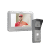Kit de Videoportero Analógico con Pantalla LCD a Color de 7" / Frente de Calle para Exterior IP65