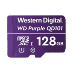 Memoria microSD de 128 GB PURPLE, Especializada Para Videovigilancia, 10 VECES MAYOR DURACIÓN, 3 AÑOS DE GARANTIA