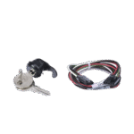 Kit de Cable y Chapa para Puerta de Enlace HON-CGW-MBB, Incluye Cable NUP de 30 Pulgadas, Chapa y Juego de Llaves