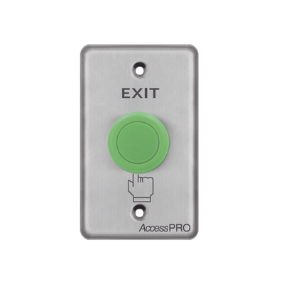 Botón Tipo Hongo Color Verde / NO, NC, COM / Acción Momentánea