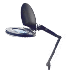 Lampara de LED para Escritorio con Lupa de 5 Pulgadas de Diámetro, 5 Dioptrias, 2.25X.
