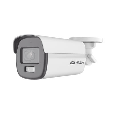 Bala TURBOHD 3K (5MP) / Lente 2.8mm / Micrófono Integrado / Imagen a color 24/7 / Luz Blanca 40 mts / Exterior IP67 / dWDR / 4 Tecnologías