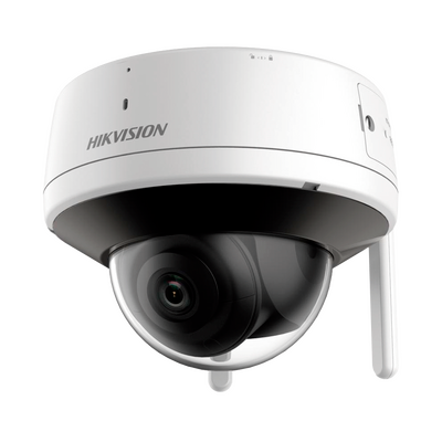 Domo IP 2 Megapixel / Lente 2.8 mm / 30 mts IR / Exterior IP66 / Wi-Fi / WDR 120 dB / Soporta Micro SD / H.265+ / Micrófono y Bocina Interconstruido