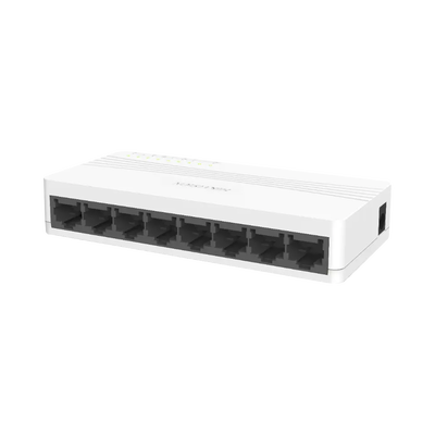 Switch No Administrable de Escritorio de 8 Puertos Fast Ethernet 10 / 100 Mbps