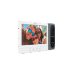 Kit de Videoportero TurboHD con Pantalla LCD a Color de 7" / Frente de Calle para Exterior de Policarbonato / 720p (1 Megapíxel )130° de Visión (Gran Angular)