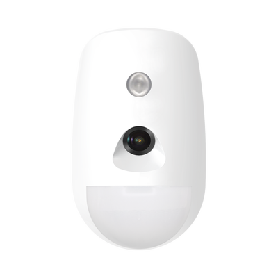 PIR con Cámara cableado / Bus Speed-X / Inmunidad a Mascotas 30 Kg / Rango de Detección de 12 mts / Angulo de 85.9° de Cobertura / Compatible con paneles AX Hybrid Pro