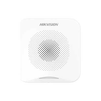 (AX HOME) Sirena Inalámbrica Interior / Alerta Ajustable entre 80 a 95dB / Roja