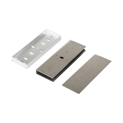 Montaje en U para Puertas de Vidrio / Ajustable de 9-13 mm / Compatible con Electroimanes Secolarm de 600 Lb