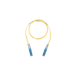 Jumper de Fibra Óptica OS2, 2 Fibras, 1.6 mm, Chaqueta LSZH, LC Dúplex a LC Dúplex, 2 Metros