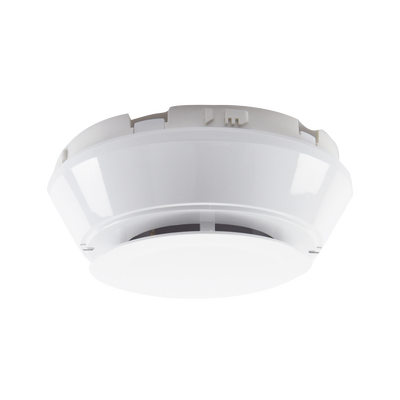 Detector de Humo Fotoeléctrico y Temperatura Fija Direccionable / 57° C / Tecnología FlashScan® / Color Blanco / No incluye base