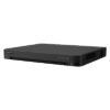 (ACUSENSE / Evita Falsas Alarmas) DVR 4K / 16 Canales TURBOHD + 16 Canales IP / 2 Bahía de Disco Duro / Audio por Coaxitron / Salida de Vídeo en 4K / Entrada Salida de Alarma