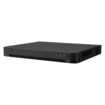 (ACUSENSE / Evita Falsas Alarmas) DVR 4K / 16 Canales TURBOHD + 16 Canales IP / 2 Bahía de Disco Duro / Audio por Coaxitron / Salida de Vídeo en 4K / Entrada Salida de Alarma