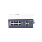 Switch Industrial Administrable Capa 2, 8 Puertos 10/100/1000T, 2 Puertos SFP 1G / 2.5 G BASE X