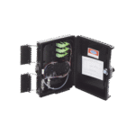 Cierre de Empalme para 24 fusiones de fibra óptica, Interior/Exterior, con 8 acopladores SC/APC y splitter 1x8, IP55