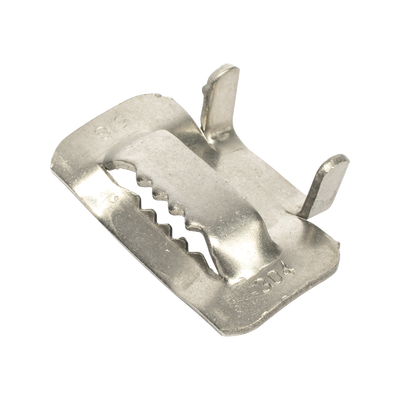 Hebilla para cinta bandit de Acero Inoxidable T, 5/8", 100 piezas