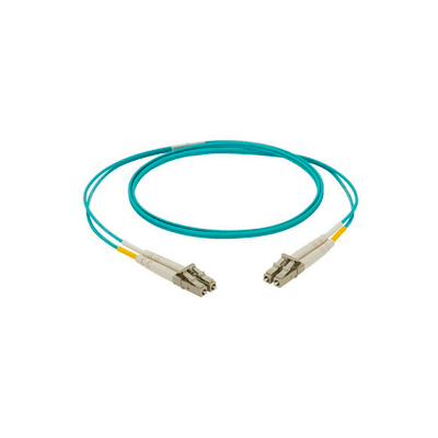 Jumper de Fibra Optica Netkey OS2, Chaqueta Riser 1.6 mm, LC Dúplex a LC Dúplex – 2 metros
