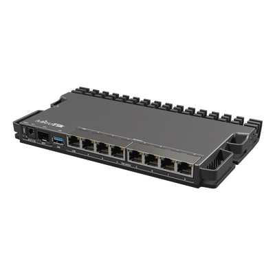 RB5009UPr+S+IN 8 puertos PoE in/out, 1 SFP+, Solo RouterOS v7