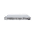 Switch Administrable de 48 Puertos Gigabit PoE 802.3af/at + 4 SFP+ para Fibra 10Gb, Gestión Gratuita desde la Nube