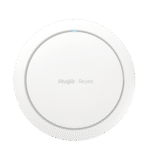 Punto de acceso Wi-Fi 6 de techo para interior 360°, doble banda, 2976 Mbps, hasta 512 usuarios, 1 puerto GE, diseño redondo, portal cautivo standalone, soporta Mesh