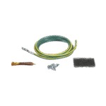 Jumper para conexión de Gabinete o Rack de telecomunicaciones a barra de tierra física, 6 AWG, 2.44m de largo