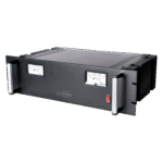 Fuente de poder 13.8Vcd, 35A, lineal regulada con circuito cargador de baterías, para instalación en rack