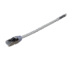 Patch Cord Cat6A, Diametro Reducido 28 AWG, Blindado S/FTP, CM/LS0H, 20 cm, Color Gris