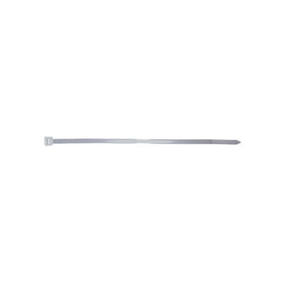 Amarre de nylon color natural, 2.5 x 100mm (Paquete con 100pzs) (4200-01000)