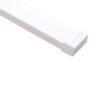 Tapa final color blanco de PVC auto extinguible, para canaletas TMK1020, TMK1020SD, TMK1020CD (5190-02001)