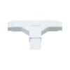 Sección en "T" color blanco de PVC auto extinguible, para canaletas TMK1020, TMK1020SD, TMK1020CD (5140-02001)