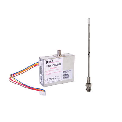 Kit de Comunicador Radio UHF con Antena, para paneles de Alarma, hasta 30Kms de Alcance. Frecuencia de 470 - 500 MHz. Compatible con Paneles de Alarma Serie Hunter e interfaces SAT9PID. Potencia de 2.5W.