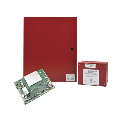 Panel Hibrido de Incendio e Intrusión, 8 Particiones, Hasta 250 Zonas, Compatible con AlarmNet y Total Connect