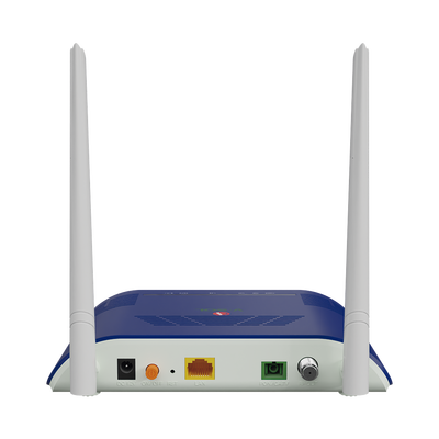 ONU Dual G/EPON con Wi-Fi en 2.4 GHz + 1 CATV + 1 puerto LAN Gigabit, hasta 300 Mbps vía inalámbrico