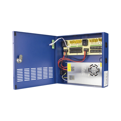 Fuente de Poder Profesional HEAVY DUTY @ 30 Amperes / 18 canales / Hasta 1.7 Amperes por Salida / Protección Contra Sobrecargas / Filtro de Ruido por Canal / Aprobaciones: IEC/EN/UL/CSA, 60950 GB4943.