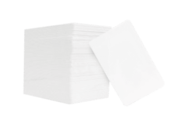 Paquete de 100 tarjetas PVC