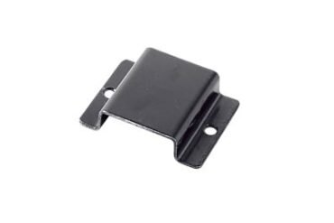 Bracket metálico para montar radio portátil.