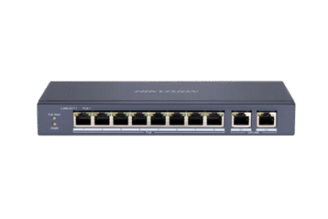 Switch PoE+ / 300 Metros PoE Larga Distancia / 8 Puertos 10/100 Mbps 802.3af/at (30W) +2 Puerto 10/100/1000 Mbps Uplink