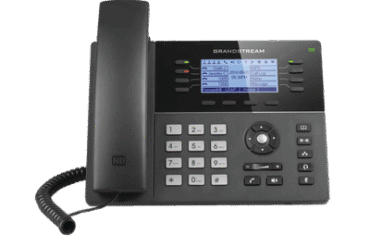 Teléfono IP Gama media de 8 Líneas con 4 teclas de función, 32 teclas de extensión BLF digital y conferencia de 5 vías PoE Gigabit