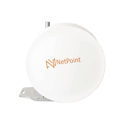 Antena Blindada de alto rendimiento de 3 ft, 10 a 11 GHz, Ganancia 38 dBi, Conectores de guía de onda para radios B11, Montaje con alineación milimétrica.