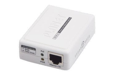 Inyector PoE 802.3af de 1 Puerto Gigabit 10/100/1000 Mbps (End-Span)