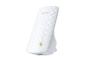 Repetidor / Extensor de Cobertura WiFi AC, 750 Mbps, doble banda 2.4 GHz y 5 GHz, con 1 puerto 10/100 Mbps