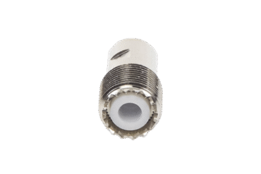 Conector UHF hembra (SO-239) de rosca para cable RG-58/U, RG-142/U.
