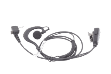 Micrófono de Solapa con Audífono Ajustable al oído. Para HYT SERIE TC320