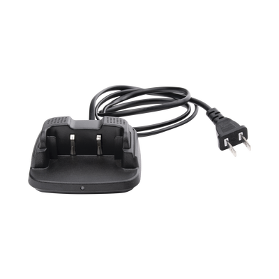 Cargador de escritorio compatible con baterias TX320BAT, indicador LED de estado de batería