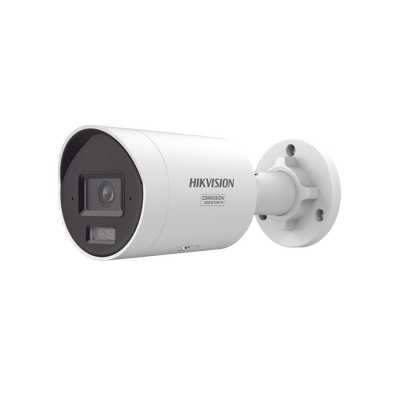 [Dual Light + ColorVu 3.0 + HikAI] Bala IP 4 Megapixel / Lente 2.8 mm / 40 mts Luz Blanca / 2 Microfonos Integrados / Exterior IP67 / Estrobo Luz Blanca / WDR 130 dB / ACUSENSE 3.0 / Metal / NEMA 4X / ACUSEARCH