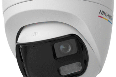 [ColorVu] Turret TURBOHD 3K (5 Megapixel) / Micrófono Integrado / Lente 2.8 mm / Imagen a Color 24/7 / 20 mts Luz Blanca / Exterior IP67 / dWDR / 4 Tecnologías