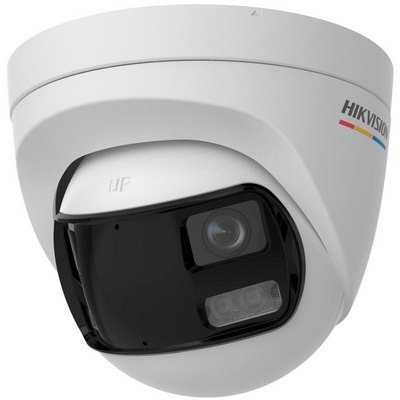 [ColorVu] Turret TURBOHD 3K (5 Megapixel) / Micrófono Integrado / Lente 2.8 mm / Imagen a Color 24/7 / 20 mts Luz Blanca / Exterior IP67 / dWDR / 4 Tecnologías