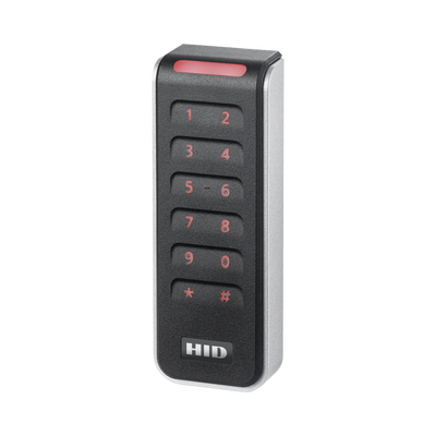 Lector con Teclado SIGNO Estandar Multitecnologia/ 20KNKS-00-000000/ Garantia de Por Vida/ Pigtail/Wiegand & OSDP